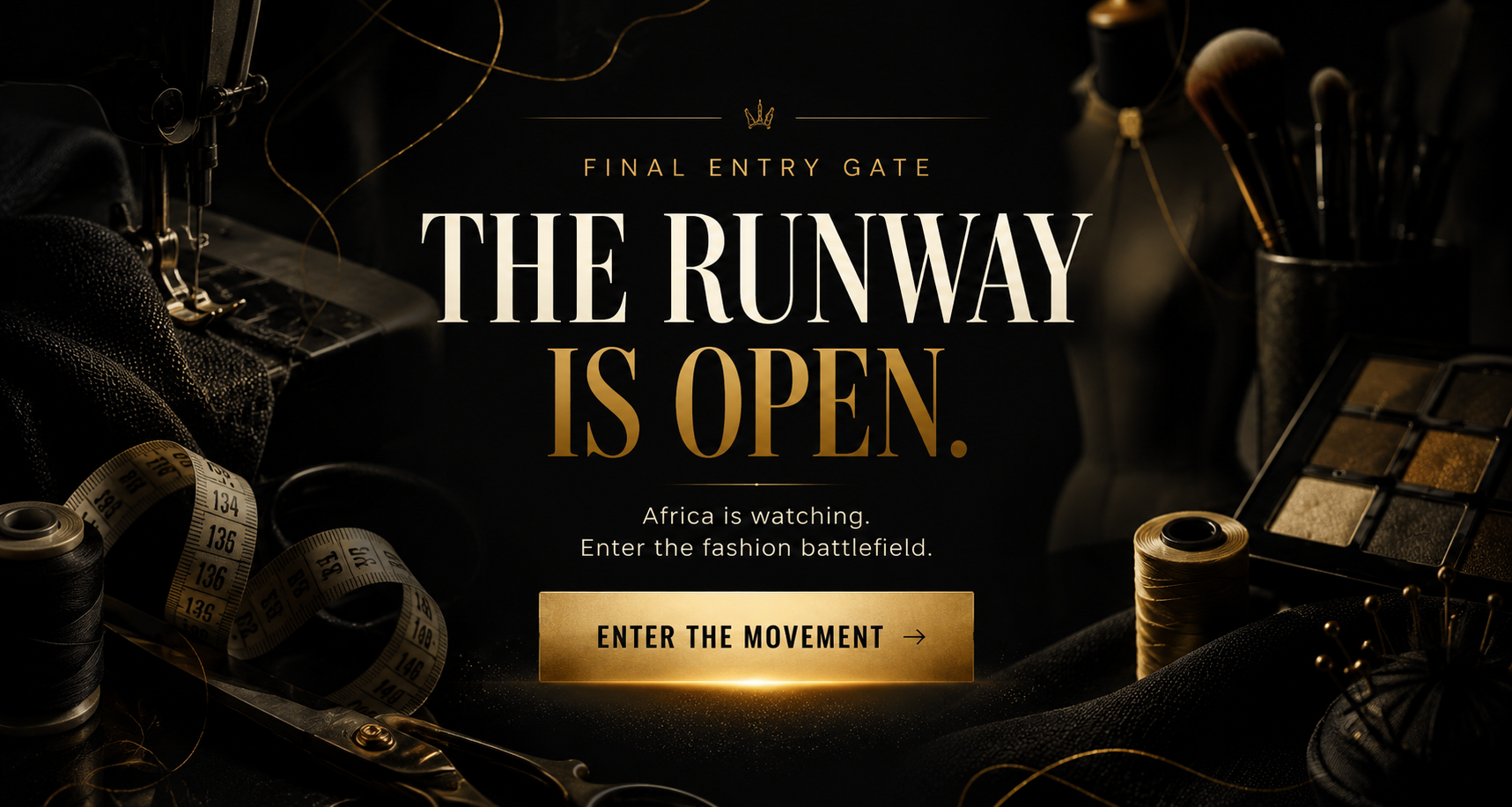 Stitch and Steeze Final Entry Gate